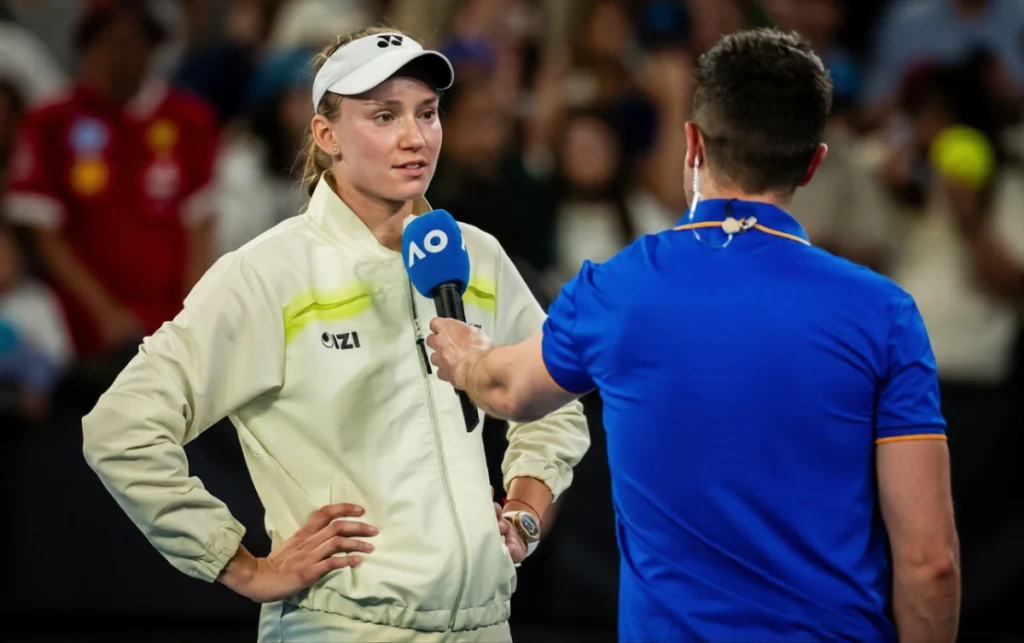 Elena Rybakina at the australian open 2026 Third Round