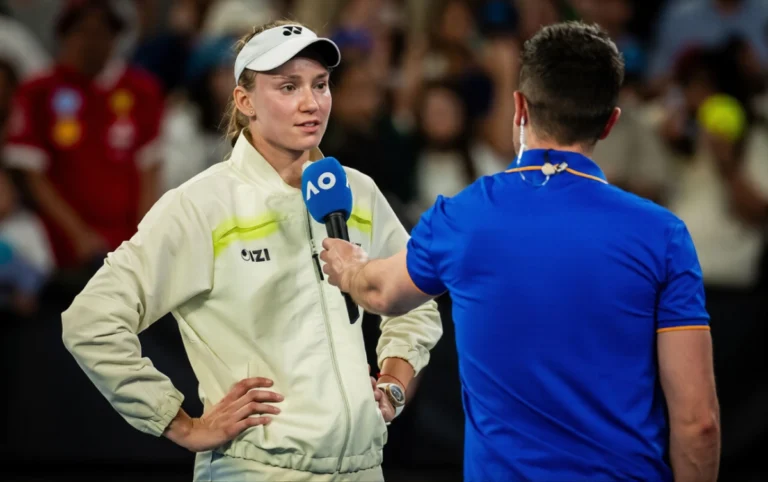 Elena Rybakina at the australian open 2026 Third Round
