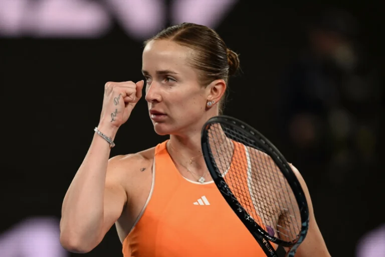 Elina Svitolina at the australian open 2026 fourth round