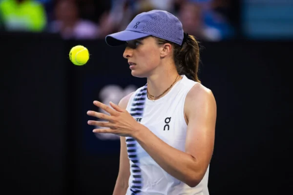 Iga Swiatek at the australain open 2026 fourth round