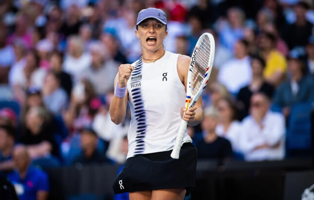 Iga Swaitek did come on after winning third round at the australian open 2026