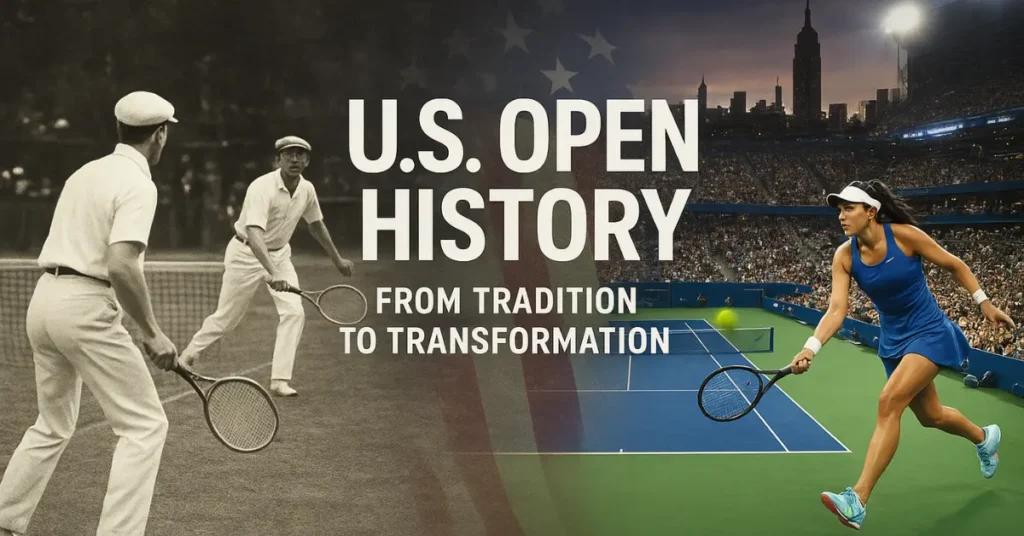 Understanding U.S. Open History: The Tournament That Changed Tennis U.S. Open History